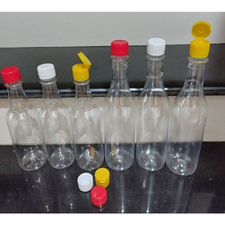 Set 10 chai - 20 chai nhựa pet loại tròn 500ml , 650ml