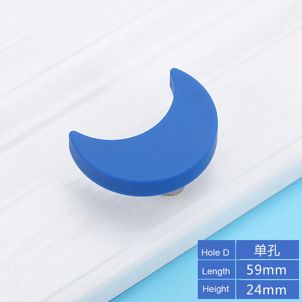 Tay Nắm Cửa Tủ Quần Áo/Phòng Trẻ Em Hình Mặt Trăng/Ngôi Sao Hoạt Hình Chất Liệu Mềm Mại