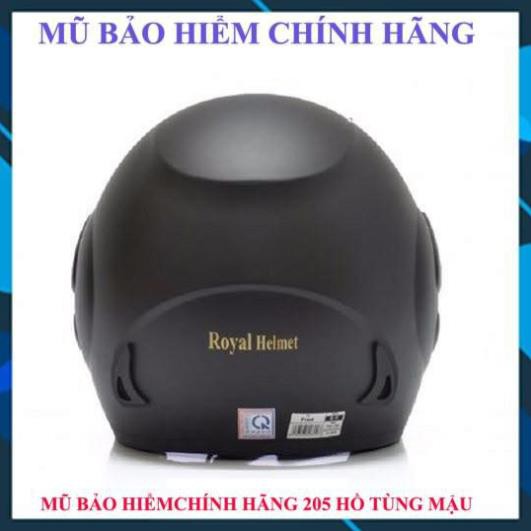 Mũ bảo hiểm Royal M01 đen mờ ( chính hãng )