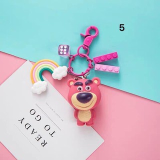set 3 móc chìa khóa