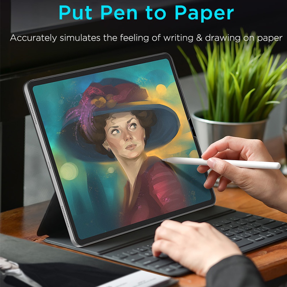 Miếng Dán Bảo Vệ Màn Hình Bằng Giấy Mềm Cho Microsoft Surface Pro 8 / 7 / 6 / 5 / 4 / 3 / 2 X Go 2 3