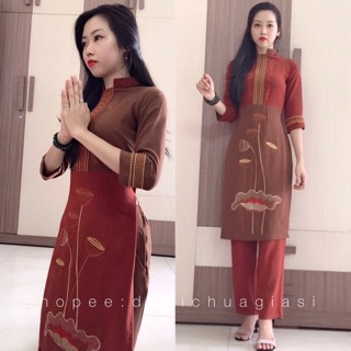 Đồ Lam Đi Chùa # Cách Tân