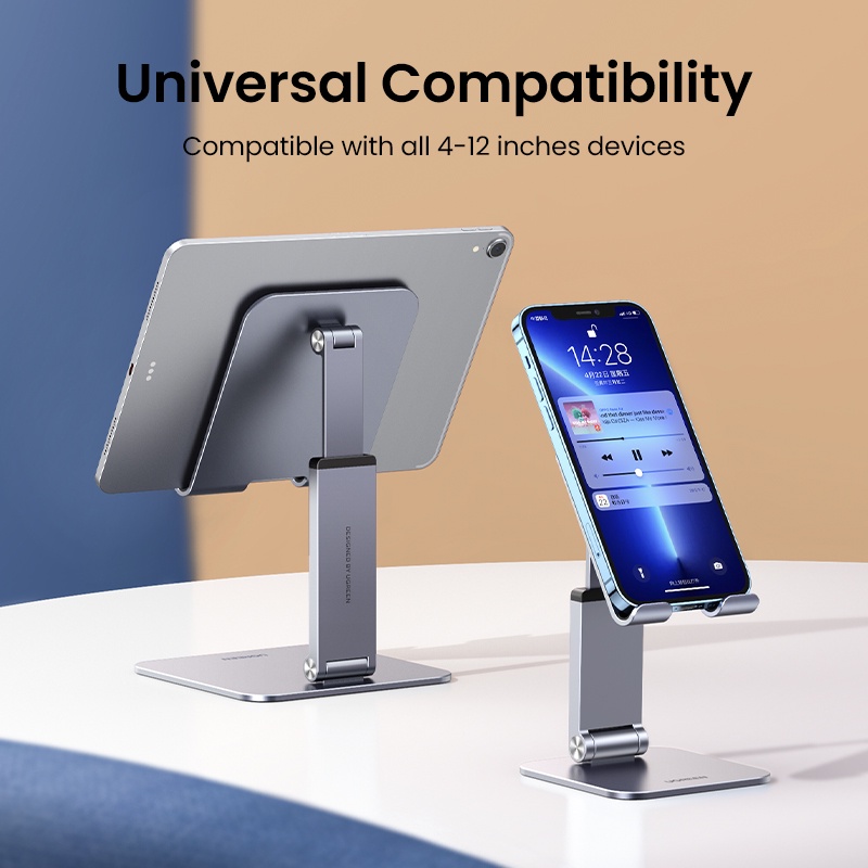 UGREEN Giá Đỡ Máy Tính Bảng Màu Xanh Lá Có Thể Nâng Và Gấp Lại Cho iPad Pro 2021 iPad Xiaomi
