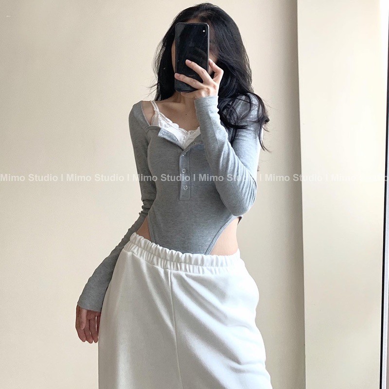 Áo bodysuit dài tay- Jogger Pant