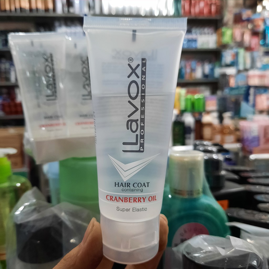 Dưỡng bóng tóc Lavox chống khô xơ, chẻ ngọn 60ml