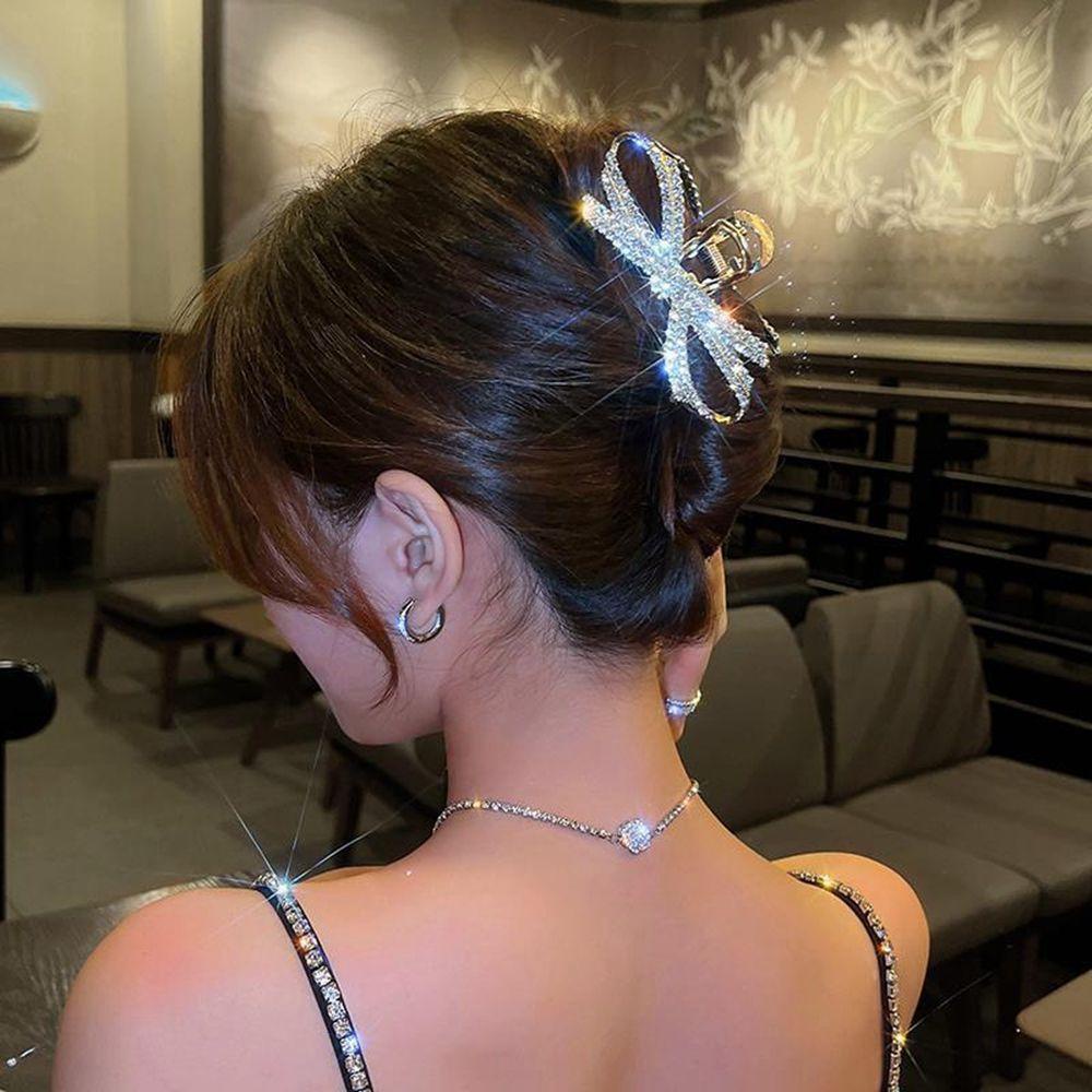 Kẹp Tóc Bướm Chéo Thời Trang Ngọt Ngào VANES1