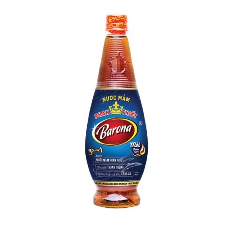 Nước Mắm Phan Thiết Barona 12 Độ Đạm - 750ml