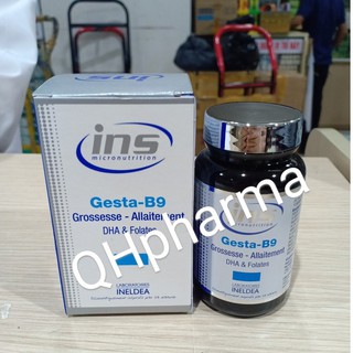 (CHÍNH HÃNG) GESTA-B9 - BỔ SUNG DHA VÀ ACID FOLIC DÀNH CHO BÀ BẦU