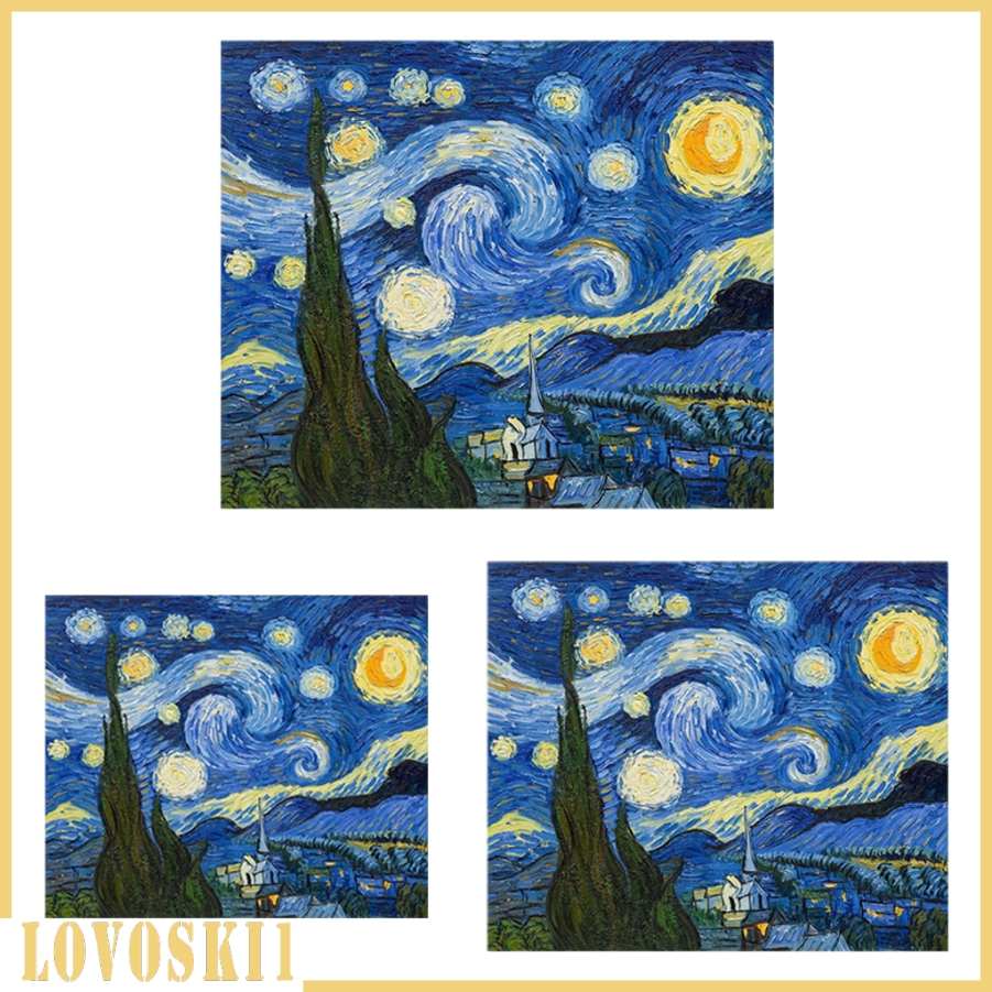 Bộ Tranh Đính Đá 5d Tự Làm Hình Những Bức Tranh Van Gogh 1