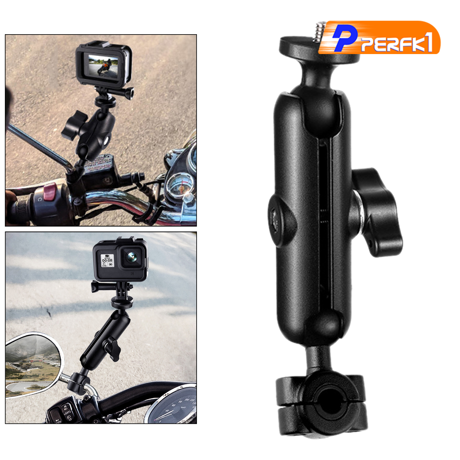 Hot-Alumin Nhôm Gắn Camera Hành Trình Gopro Hero Cho Xe Đạp