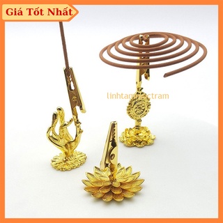 Đế cắm nhang que kẹp giữ nhang vòng - Đế kẹp nhang hình bàn tay phụ kiện thờ cúng