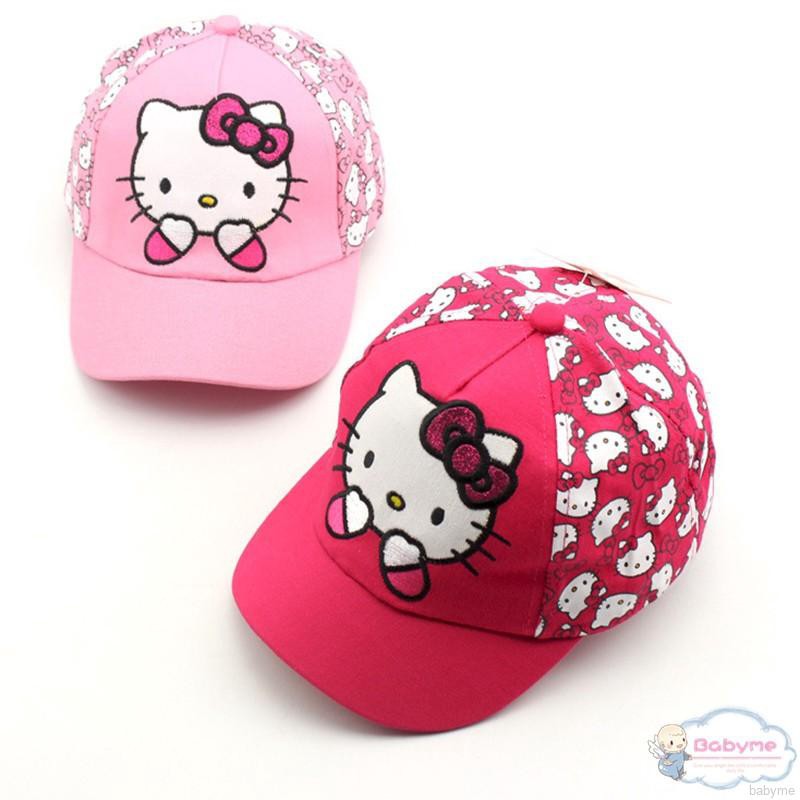 Mũ lưỡi trai hình mèo Hello Kitty cho bé