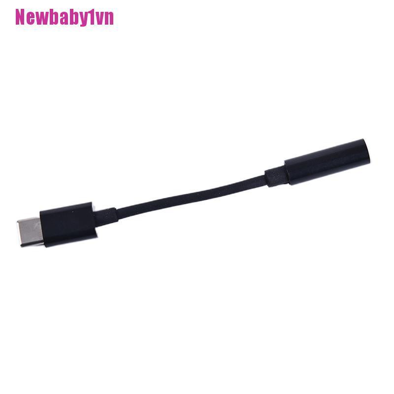 Giắc Chuyển Đổi USB-C Type C Sang Cổng Âm Thanh Aux 3.5MM Cho Tai Nghe 1 [BABY1]