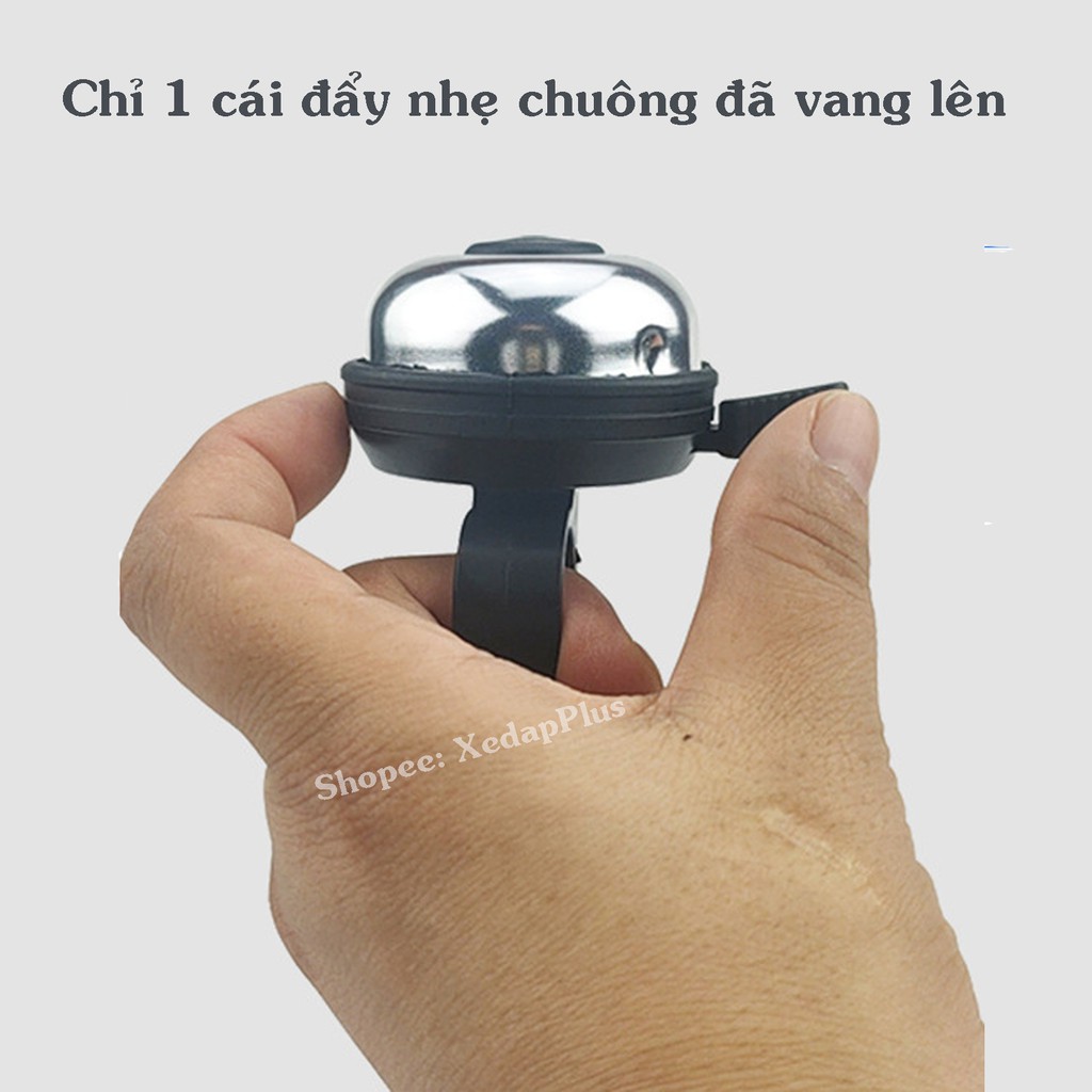 Chuông Xe Đạp Kim Loại Âm Thanh Lớn Lắp Mọi Loại Xe