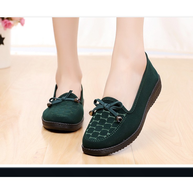 Giày Lười Nữ Xinh HP31(4 đôi lười họa tiết dứa)