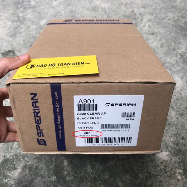 (HÃNG USA) Kính bảo hộ thời trang Honeywell A900 chống UV, chống bụi, chống trầy nhập khẩu [ TẶNG KHĂN LAU KÍNH ]