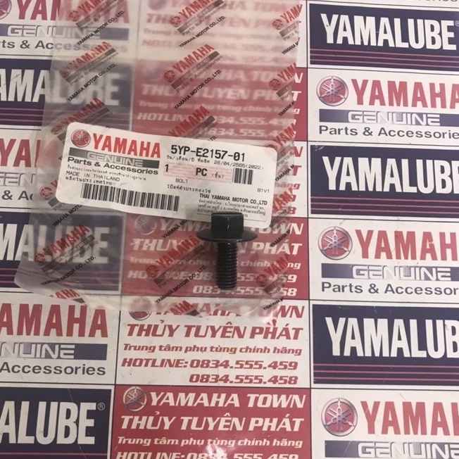 Bu lông bắt giữ bánh cam EXCITER các đời và NOUVO zin chính hãng yamaha