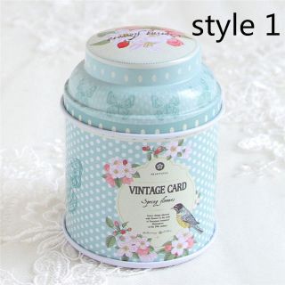 Hộp thiếc đựng trà hoa