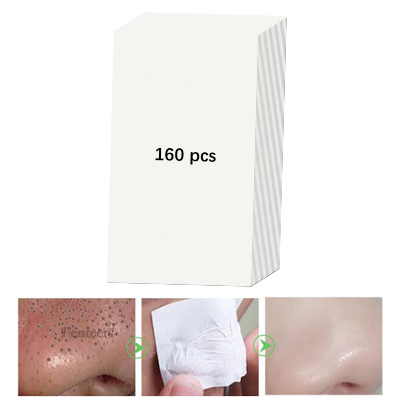 [Hàng mới về] Set 160 miếng dán lột mụn đầu đen làm sạch lỗ chân lông không chứa dầu