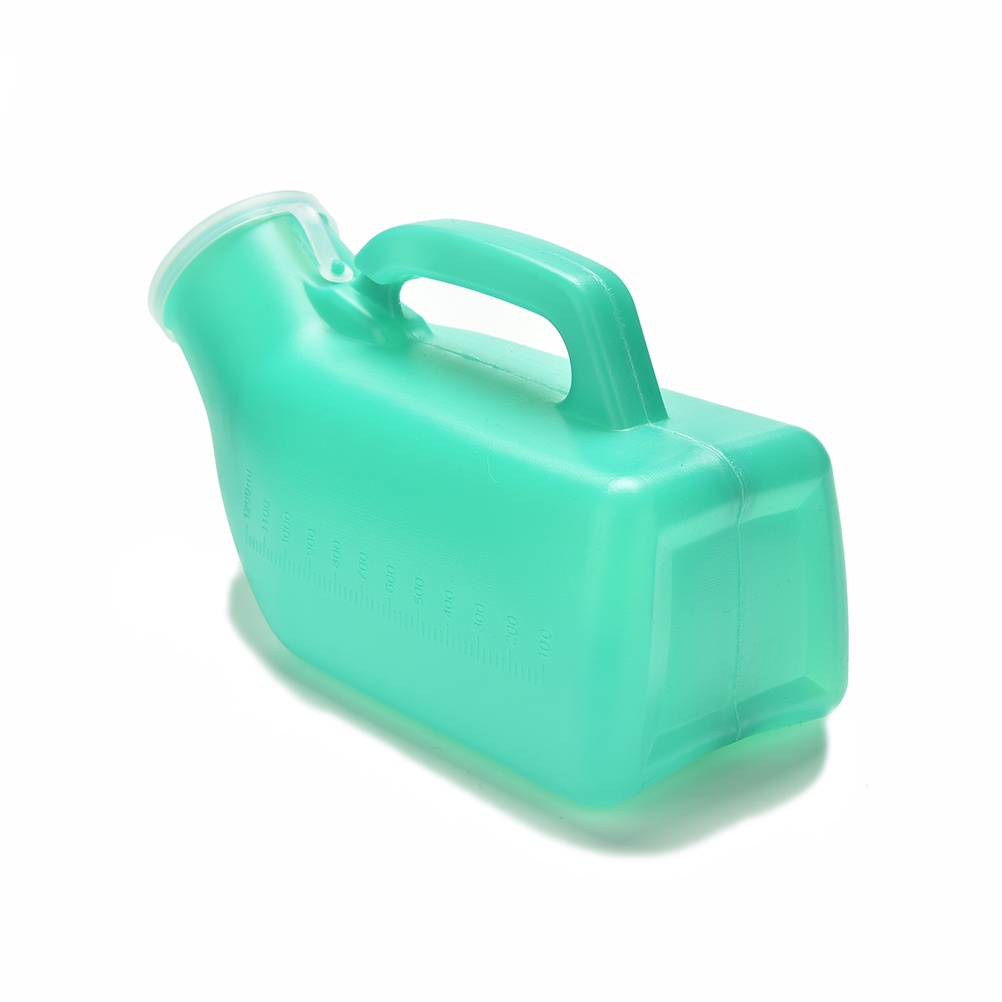 1pc  Bình Đi Tiểu 1200ml Có Nắp Đậy Tiện Dụng Cho Nam