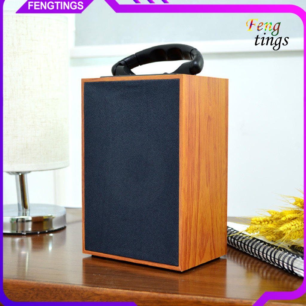 Loa Bluetooth Không Dây Mini Bằng Gỗ Chất Lượng Cao K1