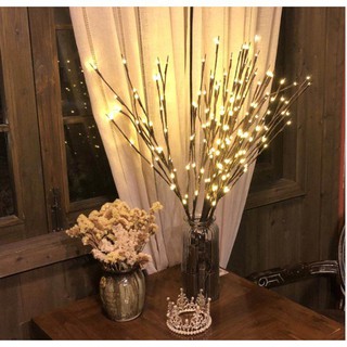 20 bóng đèn LED dạng cành cây dùng cho trang trí giáng sinh