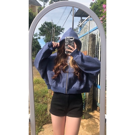 Áo khoác nỉ dơi chuẩn Quảng Châu LOẠI 1 (Ảnh thật shop chụp)