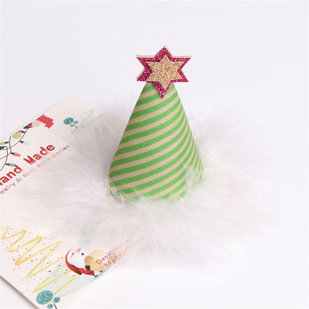 Kẹp Tóc Hình Nón Giáng Sinh Vui Nhộn