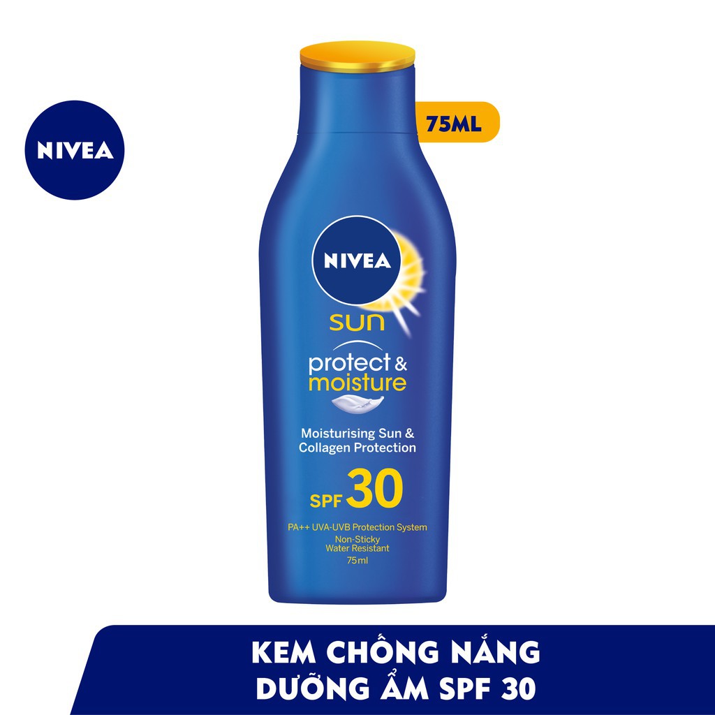 Sữa chống nắng và dưỡng ẩm da toàn thân Nivea SPF 30/PA++ 75ml
