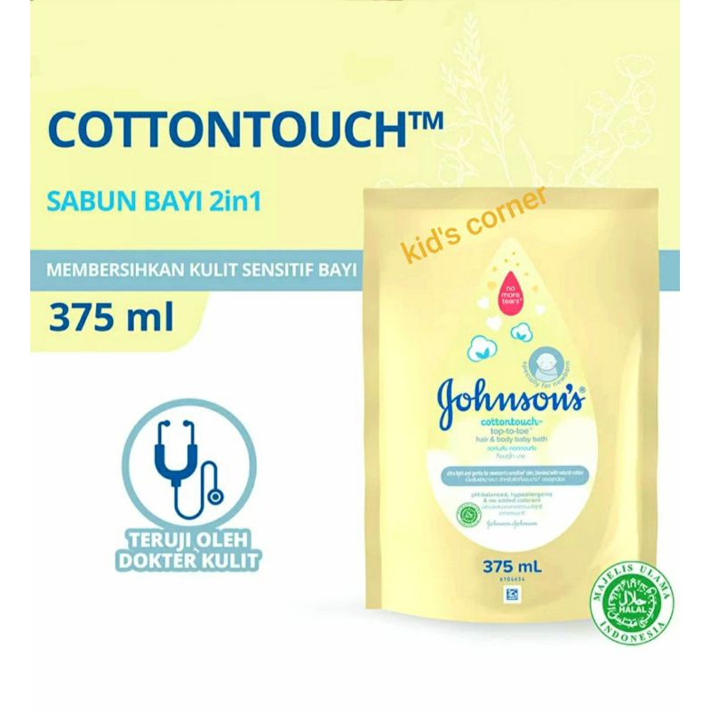 Johnson (Hàng Mới Về) Bông Gòn Cơ Thể Chất Liệu Cotton 375ml