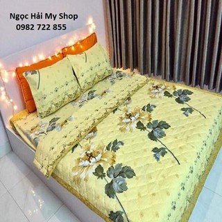 Bộ drap giường cotton poly (chọn mẫu)