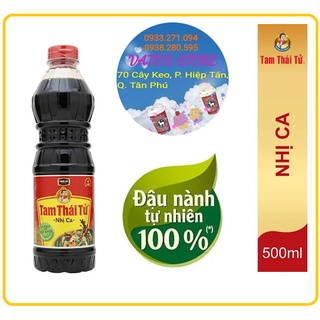 Nước tương tam thái tử nhị ca chai 500ml