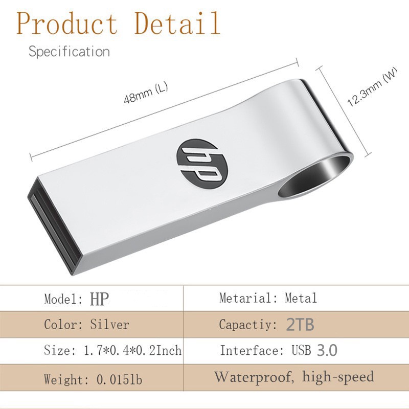 USB Pendrive 3.0 HP 2TB chất lượng cao | BigBuy360 - bigbuy360.vn
