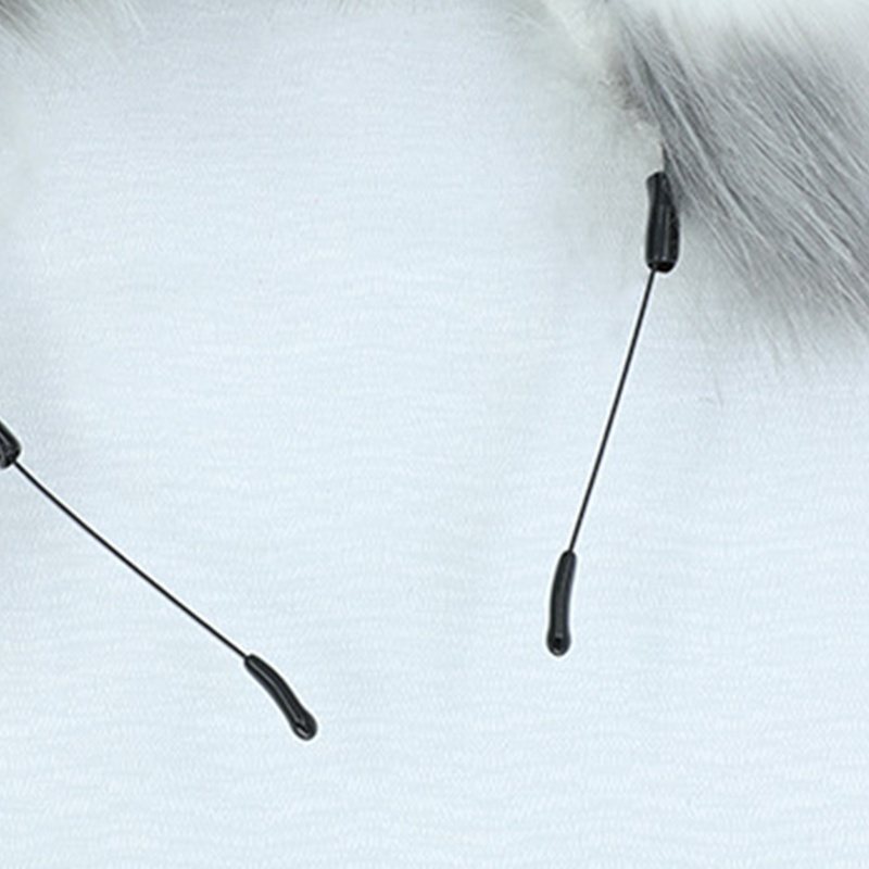 Băng Đô Tai Chó Husky Nhồi Bông Phong Cách Lolita