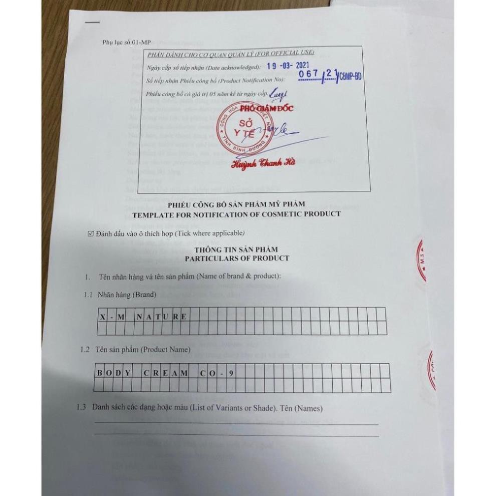 Kem  Sữa Gạo Dưỡng Trắng Da Chinh Phục Mọi Làn Da Body Cream Co 9 | BigBuy360 - bigbuy360.vn