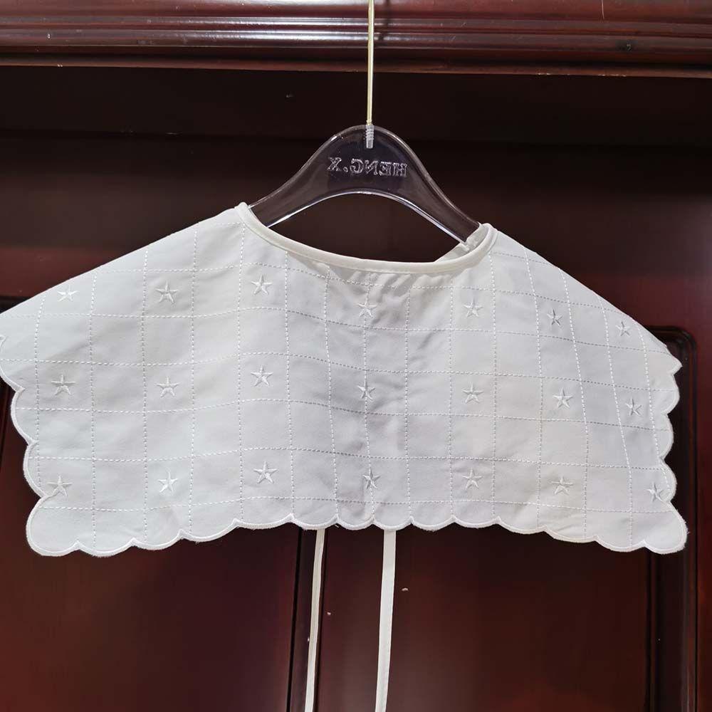 Cổ áo sơ mi giả bằng ren chống nắng đa năng thời trang đa năng cho nữ