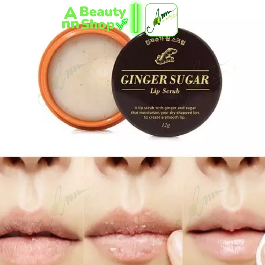 Tẩy da chết môi Aritaum Ginger Sugar Lip Scrub 12gr