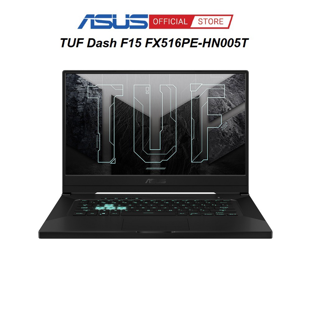 Laptop Asus TUF Dash F15 FX516PE-HN005T (Core i7-11370H | 8GB | 512GB | RTX 3050Ti 4GB | 15.6 inch FHD | Win 10 | Xám)