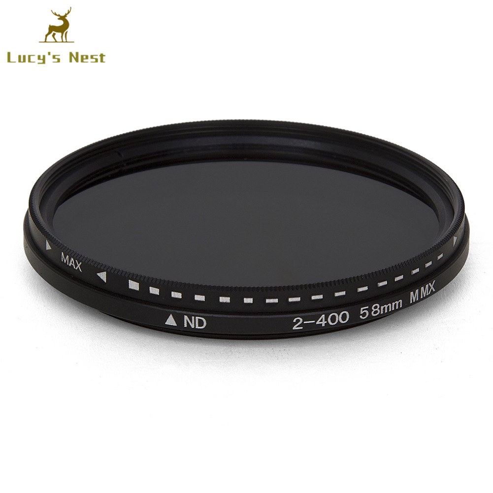 Kính lọc ND có thể điều chỉnh mật độ trung tính ND2 đến ND400 cho ống kính máy ảnh