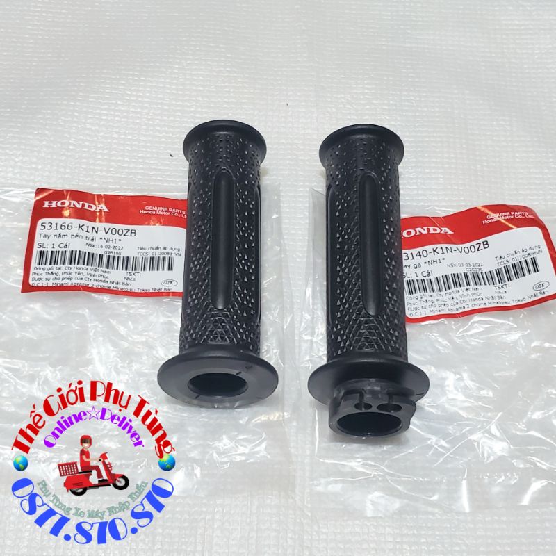 Cặp bao tay SH Mode 2020-2022 zin Honda Việt Nam - 53166-K1N-V00ZB/ 53140-K1N-V00ZB
