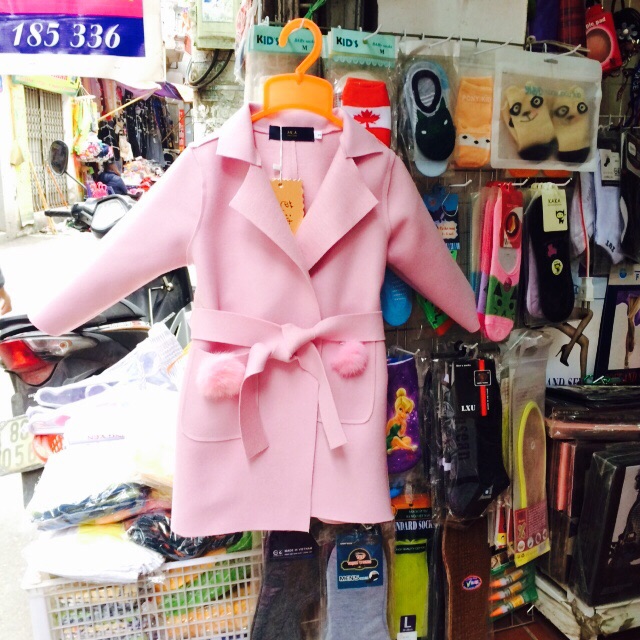 Áo khoác dạ cho bé