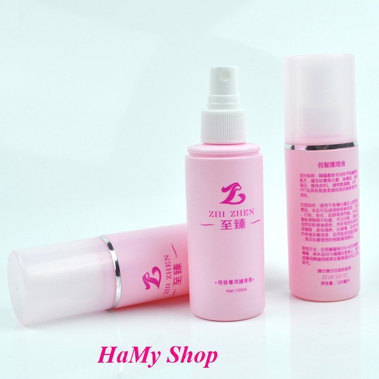 Xịt dưỡng tóc giả