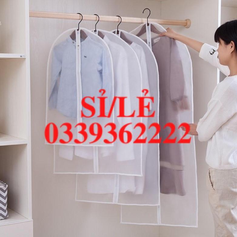 [ COCOLOVE ] Bộ 4 vỏ bọc quần áo PEVA chống bụi chống thấm (BQA04)  HAIANHSHOP