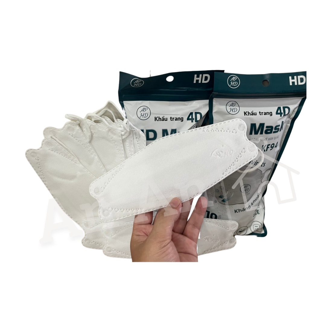 Khẩu Trang KF94 An Phong, Khẩu Trang 4D HD Mask Chống Bụi Mịn