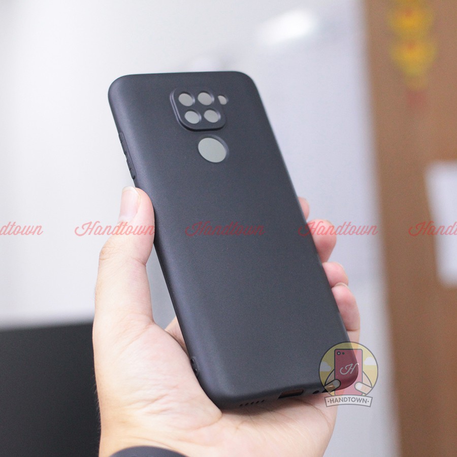 Ốp Lưng Xiaomi Redmi 10X 4G / Redmi Note 9 Silicone Dẻo Đen