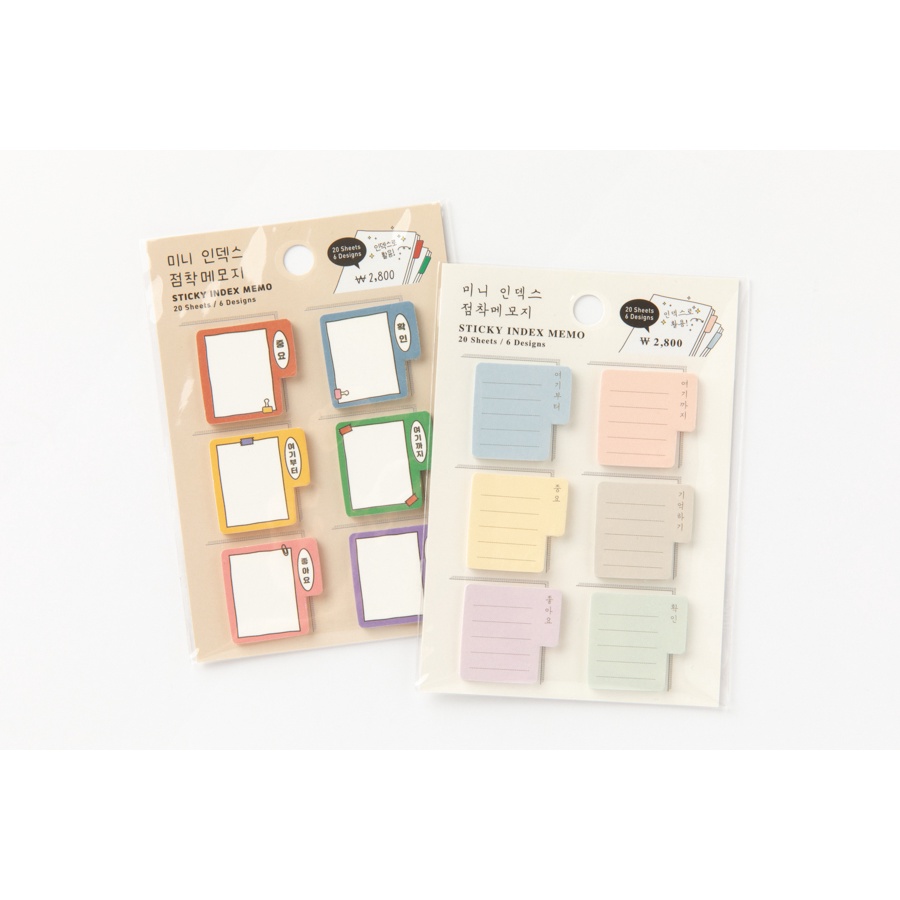 Giấy Dán Nhớ ARTBOX Hàn Quốc Nhiều Màu Sắc Xinh Xắn Tiện Dụng