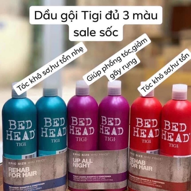 Dầu gội cặp tigi