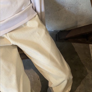 【Mã 7SOBCUOI7 giảm 10% đơn 100K 】Quần chun nỉ nhung nữ mặc thu đồng đều được phong cách Han QUốc【Cười Cười】