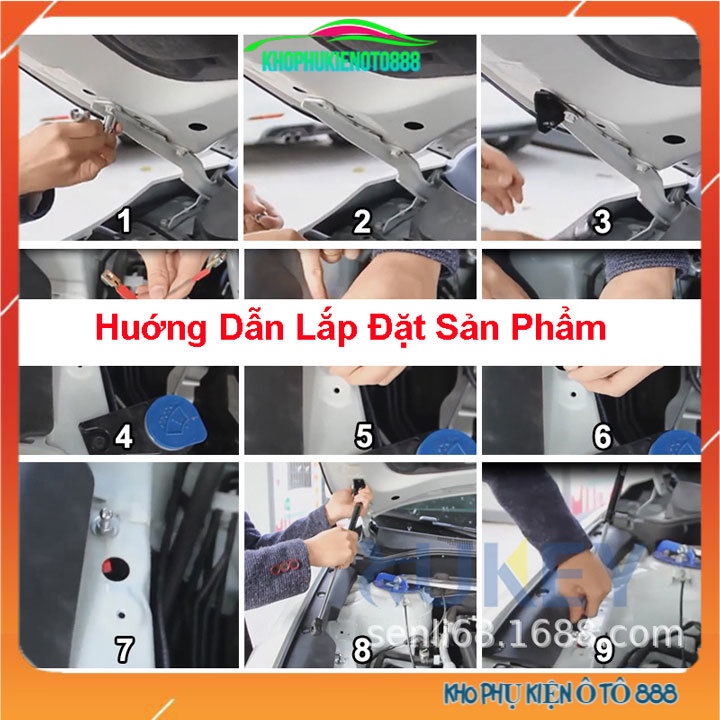 Ty capo Mazda CX5, CX8 2018-2019-2020-2021-2022-2023 hỗ trợ mở nắp ca pô tự động dễ dàng