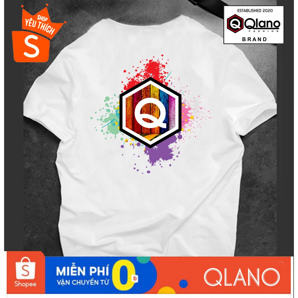 ÁO THUN UNISEX QLANO COTTON ĐẸP CHẤT LỪ